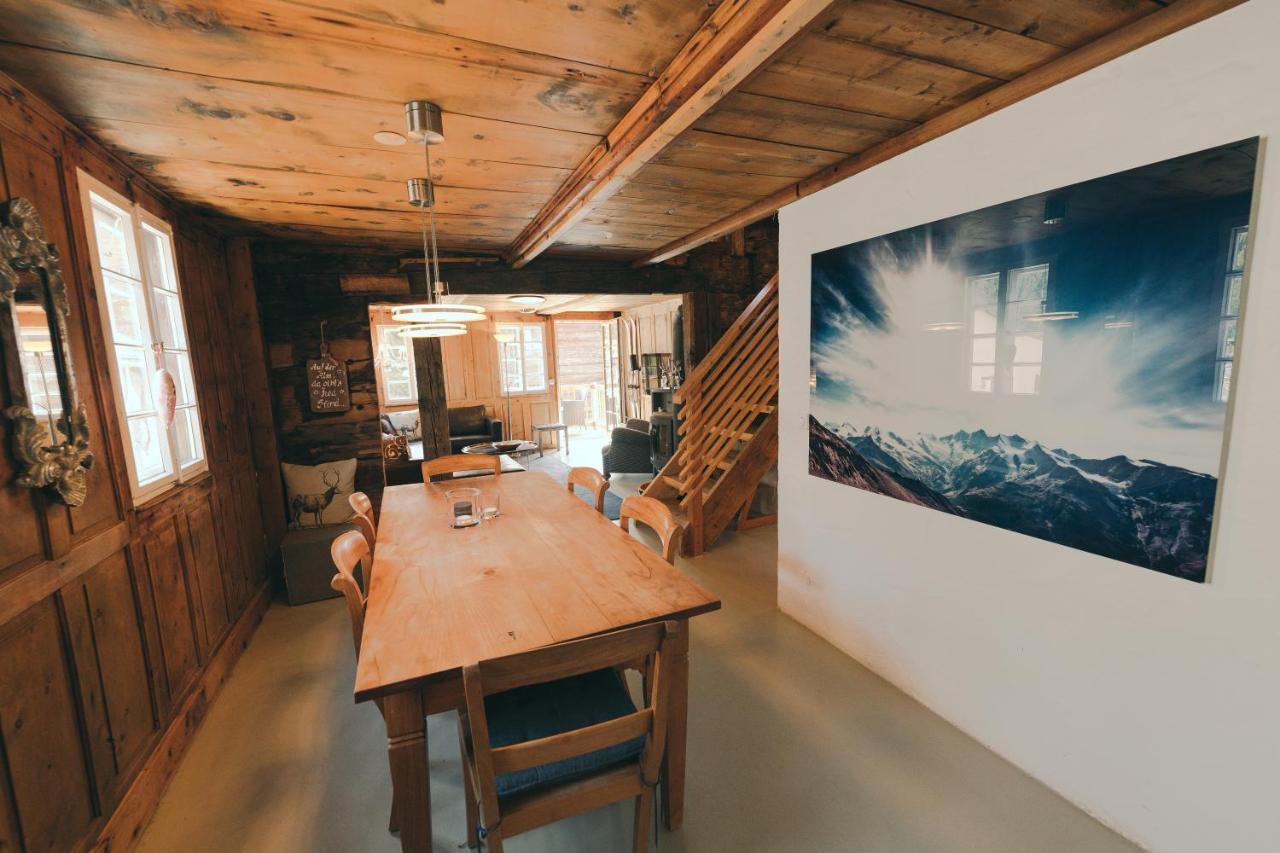Alte Post Saas-Fee Lejlighed Eksteriør billede