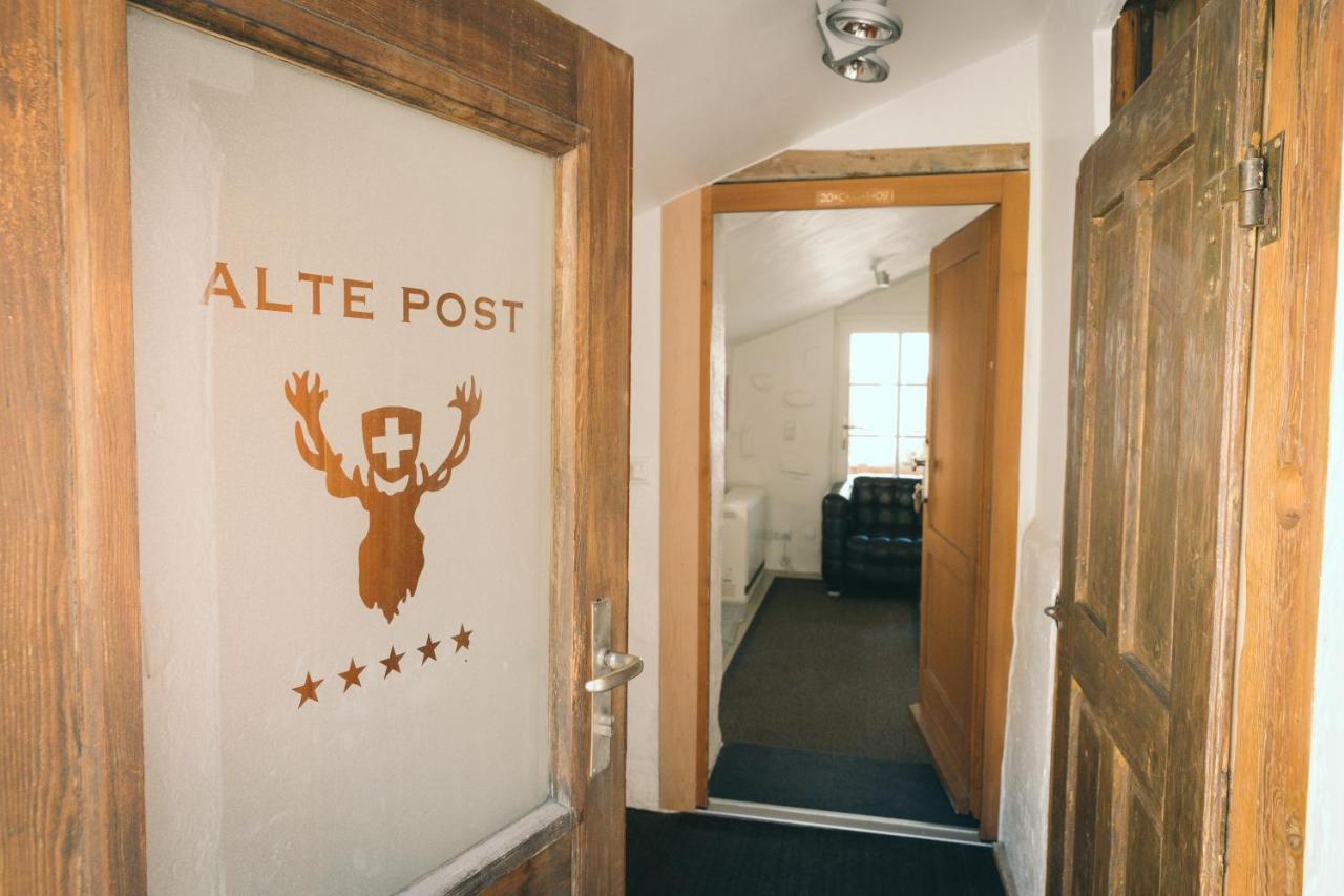 Alte Post Saas-Fee Lejlighed Eksteriør billede