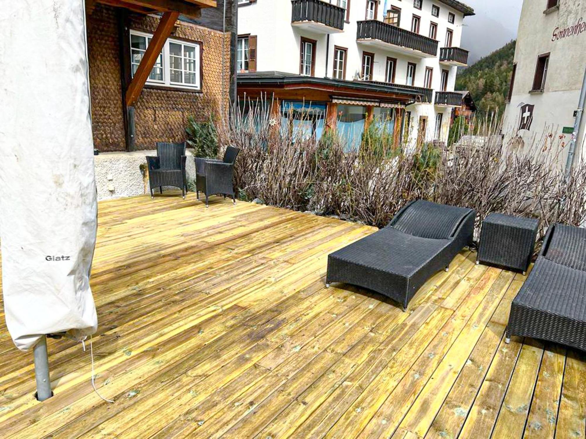 Alte Post Saas-Fee Lejlighed Eksteriør billede