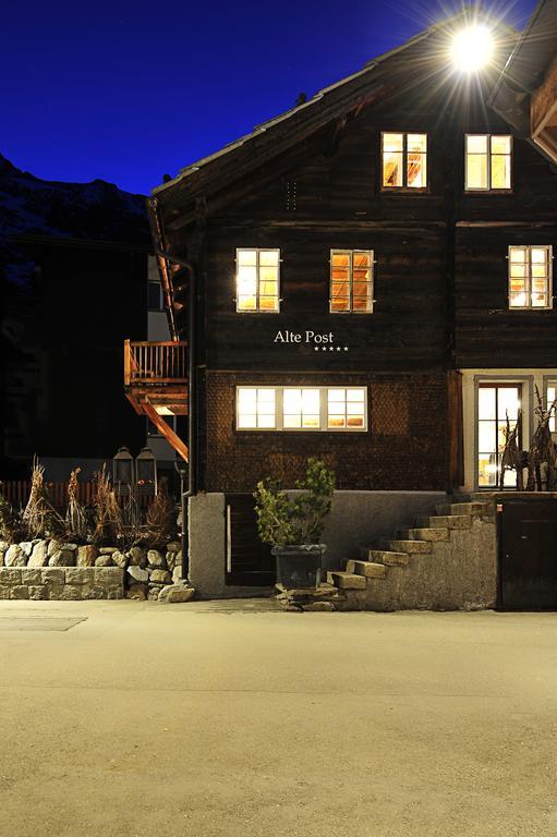 Alte Post Saas-Fee Lejlighed Eksteriør billede